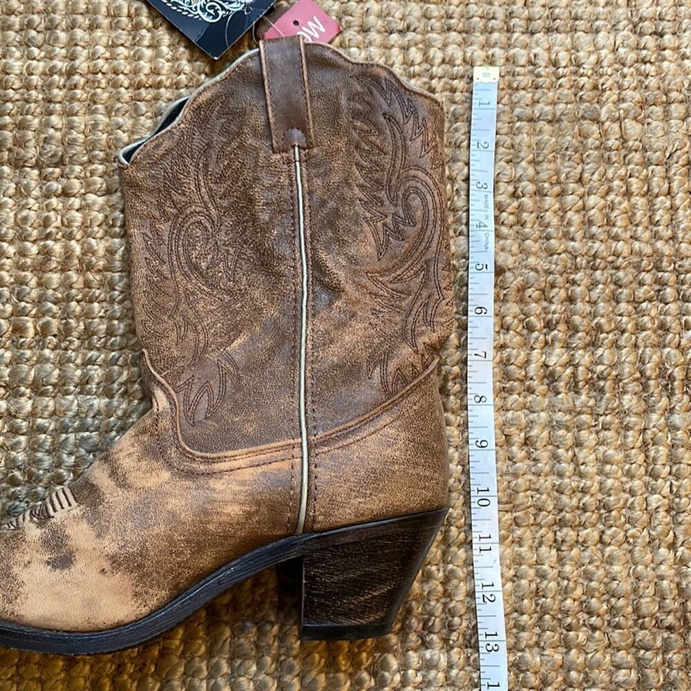 Rockin' Country Collection Real Leather Cowboy Boots from Texas - Picture 10 of 10